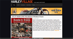 Desktop Screenshot of harleyvillage.it